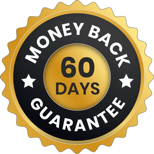 GlucoRecover  - 60 days money back guarantee